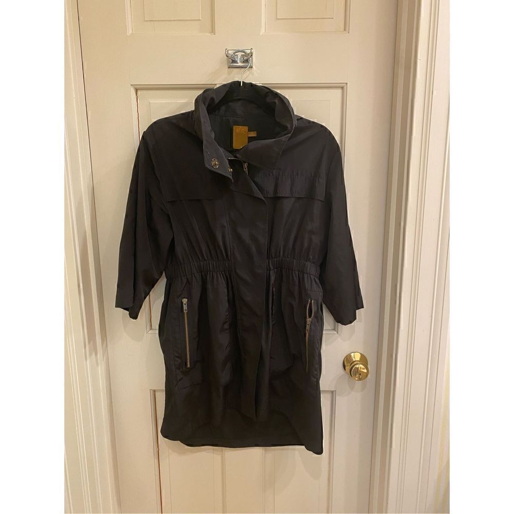 Ali Ro Anorak Raincoat black size 8